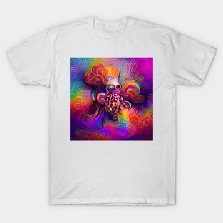 Psychedelic Octopus T-Shirt